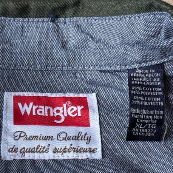 New "Wrangler" 100% Cotton Shirt - Picture 13 of 15